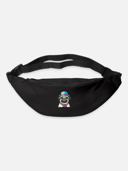 Ein bunter Hund - Gürteltasche - Schwarz