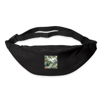Camp in the wilderness - Bum bag - black - Front