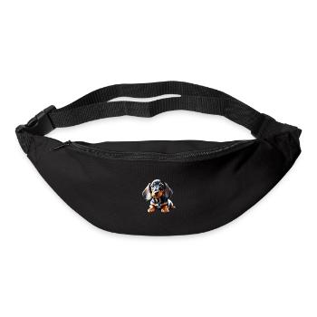 Teckel, Chien, Chiens, Propriétaire De Chien, Chiot Teckel - Sac banane - noir - Devant