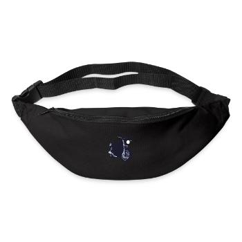 Motorradfan Motorrad Motorcross Motorradfahrer - Gürteltasche - Schwarz - Vorne