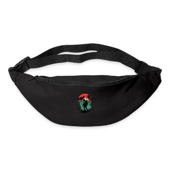 Apokalypse auf Erden - Gürteltasche - Schwarz - Vorne
