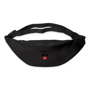 Jamais sans Mon Fils - Sac banane - noir - Devant