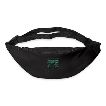 bike bicycle cycle lifestyle healthy transport - Bum bag - black - Front