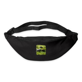 Les Heidschnucken sont de bons mangeoires - Sac banane - noir - Devant