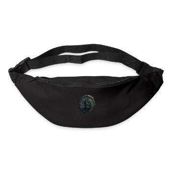 bitcoin gold blau - Gürteltasche - Schwarz - Vorne