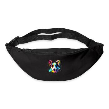 Dog Owner Yorkshire Terrier Dog Puppy - Bum bag - black - Front