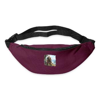 Viking Liking - Bum bag - burgundy - Front