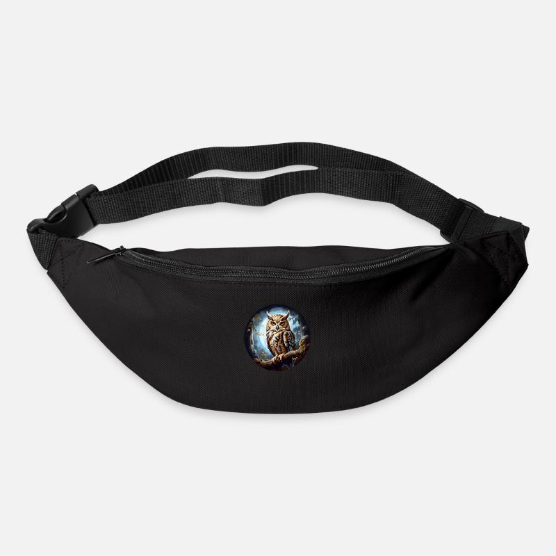 Grand-duc - Sac banane - noir