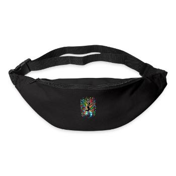 Dancing Rhythm – Musical Joie de vivre - Sac banane - noir - Devant
