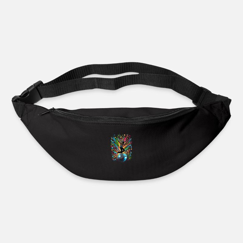 Dancing Rhythm – Musical Joie de vivre - Bum bag - black