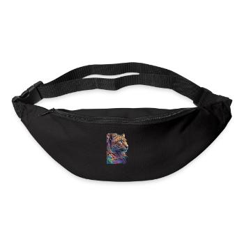 Leopard - Bum bag - black - Front