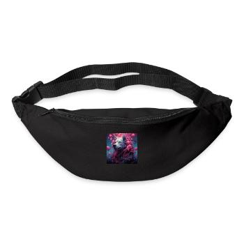 Celestial Canine Dreams - Gürteltasche - Schwarz - Vorne