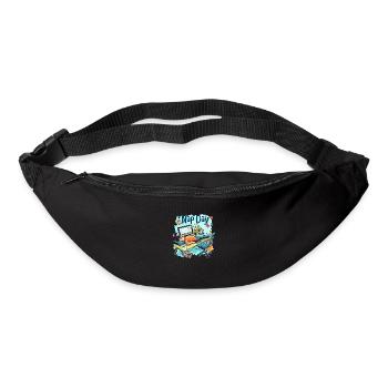 Tag des Nickerchens - Gürteltasche - Schwarz - Vorne