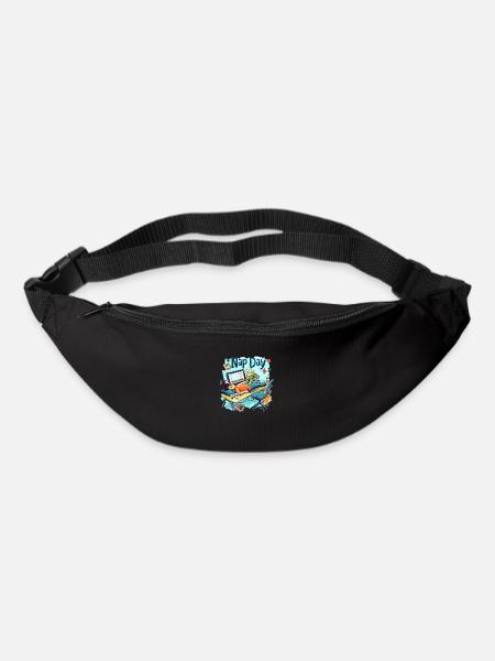 Tag des Nickerchens - Gürteltasche - Schwarz