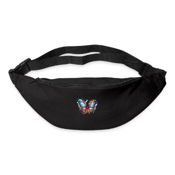 Rainbow Butterfly - Bum bag - black - Front