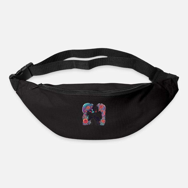 Embrasse-moi - Sac banane - noir