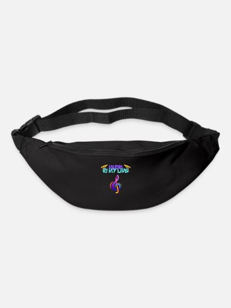 Musik - Gürteltasche - Schwarz