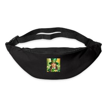 la saint patrick - Sac banane - noir - Devant