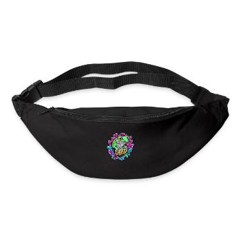 gecko - Gürteltasche - Schwarz - Vorne