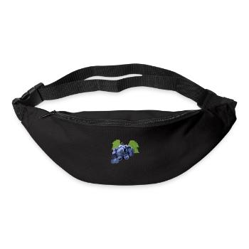 Trauben - Gürteltasche - Schwarz - Vorne
