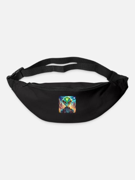 Firefly personnage drole extraterrestre 28830 - Sac banane - noir