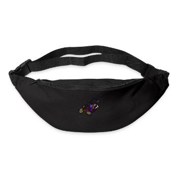 Anglerfisch - Gürteltasche - Schwarz - Vorne