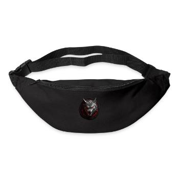 Loup du diable - Sac banane - noir - Devant