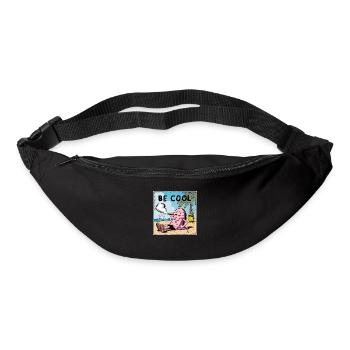 Be Cool Icecream - Gürteltasche - Schwarz - Vorne