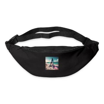 Summer To Mars - Gürteltasche - Schwarz - Vorne