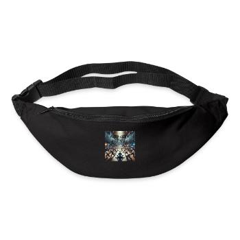 Keep calm and stay invested - Bum bag - black - Front