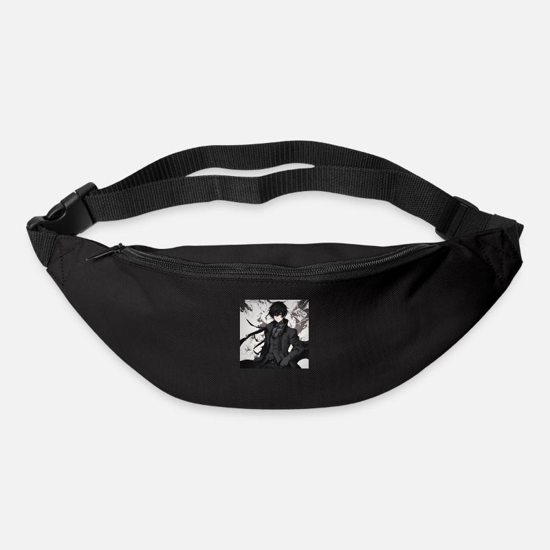 Anime dark boy - Sac banane - noir
