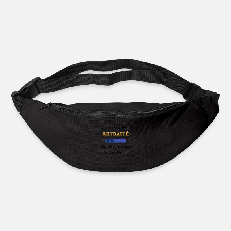 Jugendpraktikant im Ruhestand - Gürteltasche - Schwarz