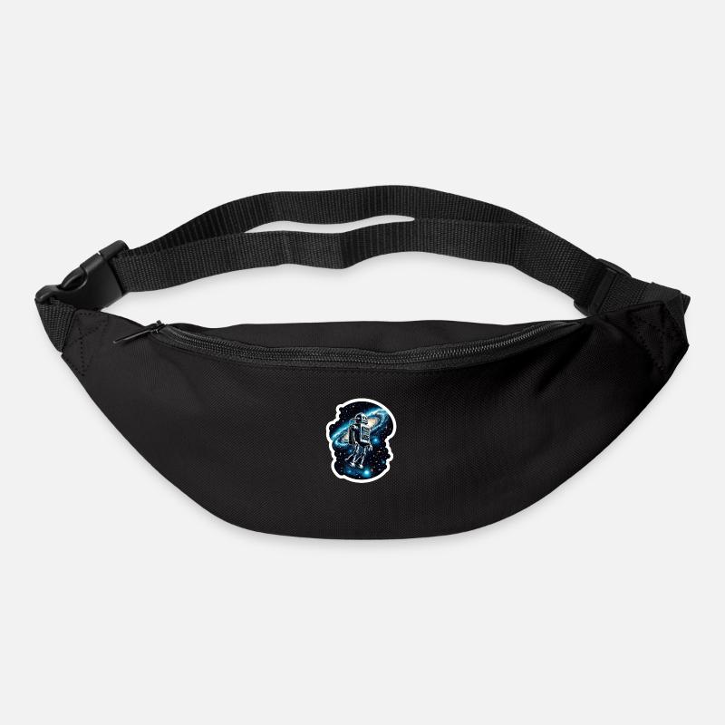 Space android - Bum bag - black
