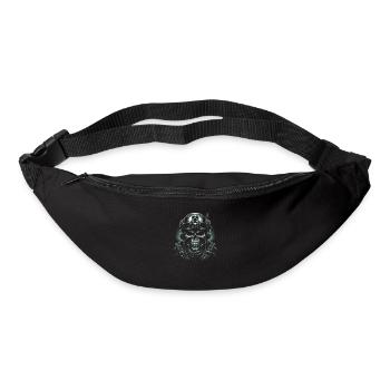 Schädel des Soldaten - Gürteltasche - Schwarz - Vorne