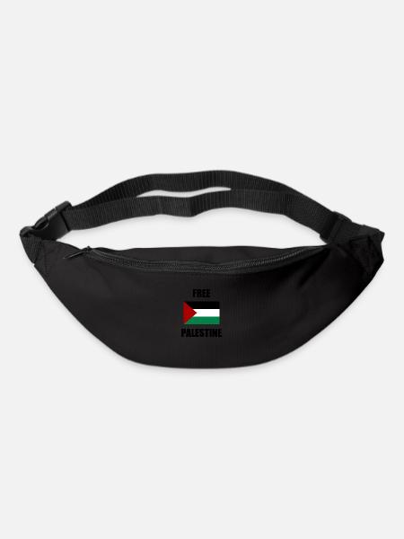 Free Palestine - Bum bag - black