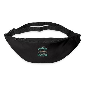 Vintage 1986 - 1986 Birthday Gift - Bum bag - black - Front
