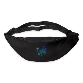 Damen Free Dive Diver Taucher Scuba Diver - Gürteltasche - Schwarz - Vorne