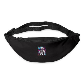 Astronaute - Sac banane - noir - Devant