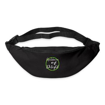 joyous moments finding balance gift idea - Bum bag - black - Front