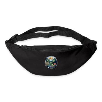 Einmal Camper immer Camper Naturerlebnis pur - Gürteltasche - Schwarz - Vorne