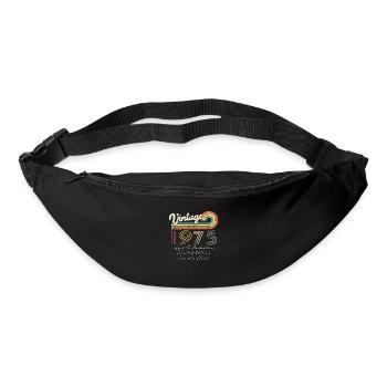 1975 Vintage Classique 1975 - Sac banane - noir - Devant