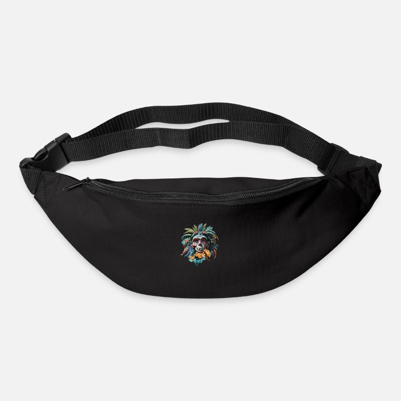Native Skull - Bum bag - black