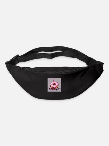 Donut 1 - Gürteltasche - Schwarz