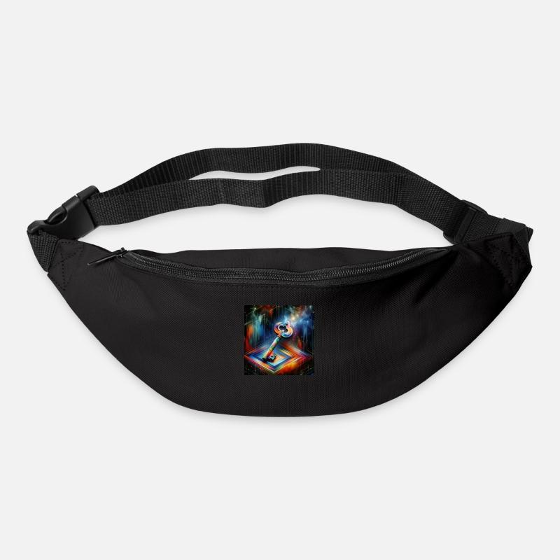 Schlüssel - Gürteltasche - Schwarz
