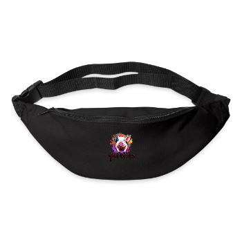 Kopfhörer / Audio / Musik / Klang / cool - Gürteltasche - Schwarz - Vorne