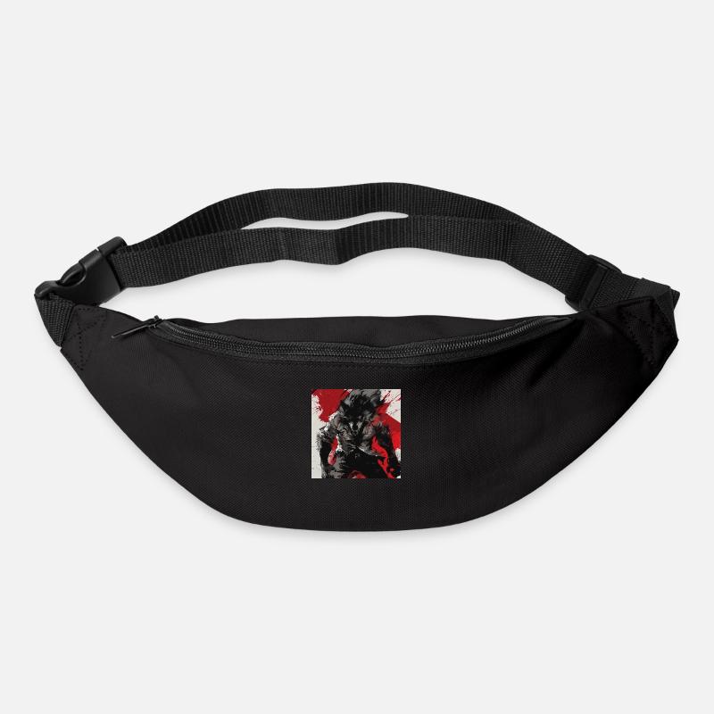 Loup-garou - Sac banane - noir