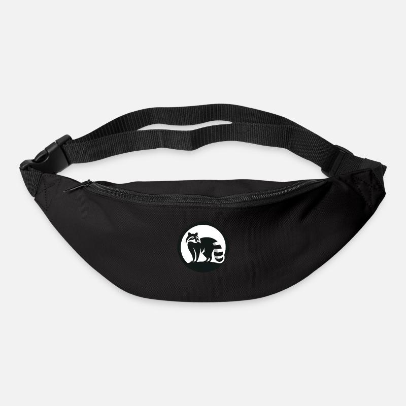 Raccoon Logo 3 - Bum bag - black