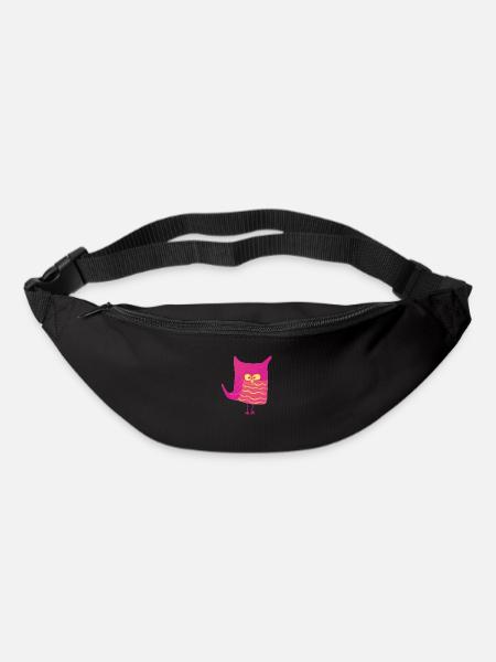 Eulalia Pink Yellow - Bum bag - black