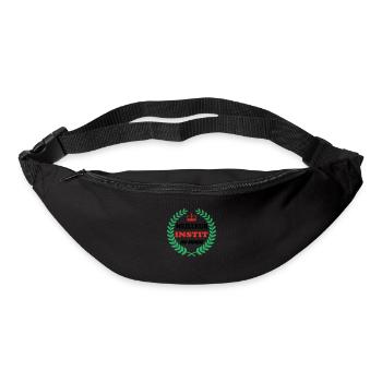 MEILLEUR INSTIT DU MONDE - Sac banane - noir - Devant