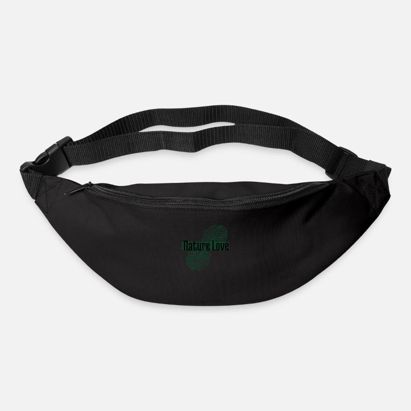 Nature Love - Gürteltasche - Schwarz
